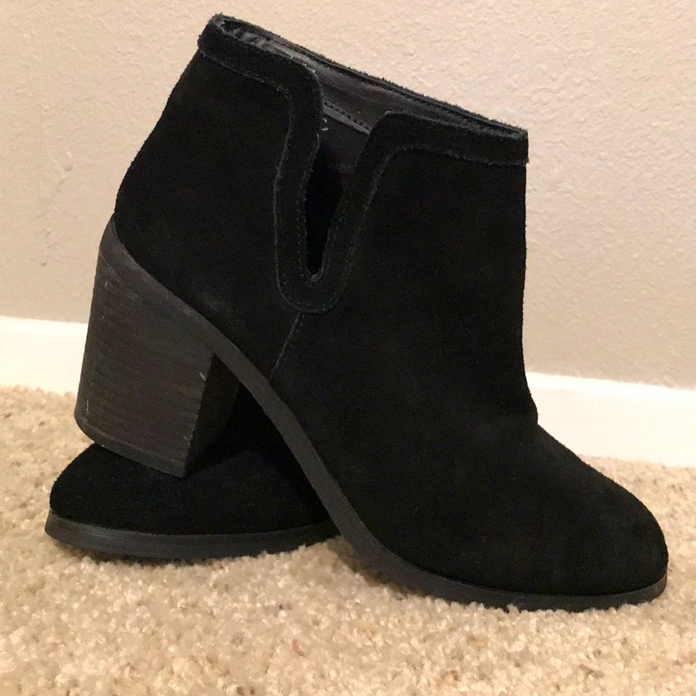 Black Suede Heels